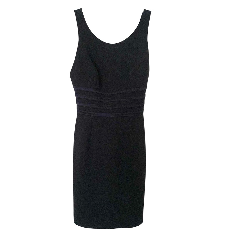 Vintage Cache Black Women’s Size 4 Caged Cut Out Back Mini Cocktail Dress
